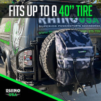 Rhino USA Spare Tire Trash Bag - Black - Exterior Styling