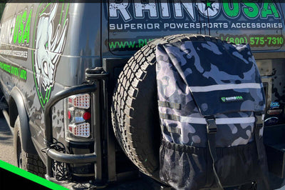 Rhino USA Spare Tire Trash Bag - Black - Exterior Styling