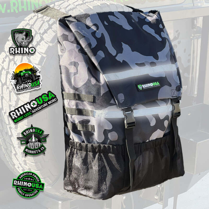 Rhino USA Spare Tire Trash Bag - Camo - Exterior Styling