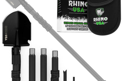 Rhino USA Ultimate Survival Shovel - Truck Bed Accessories