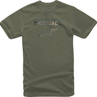Alpinestars Ride 2.0 Camo Tee Military Xl - Navy/Orange / 2X-Large - Bicycle Collection