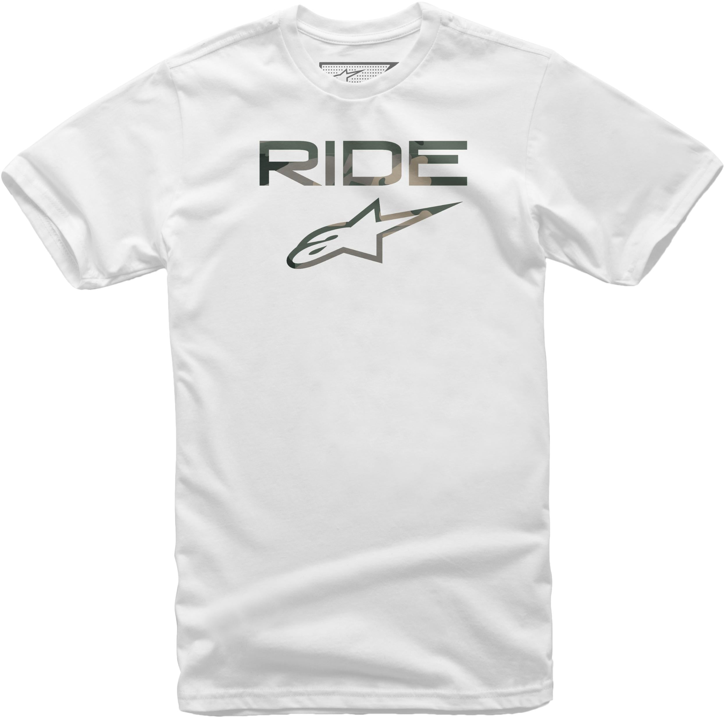 Alpinestars Ride 2.0 Camo Tee White Xl - 2X-Large - Bicycle Collection