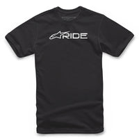 Alpinestars Ride 3.0 Tee Black/white Xl - Black/White / 2X-Large - Bicycle Collection