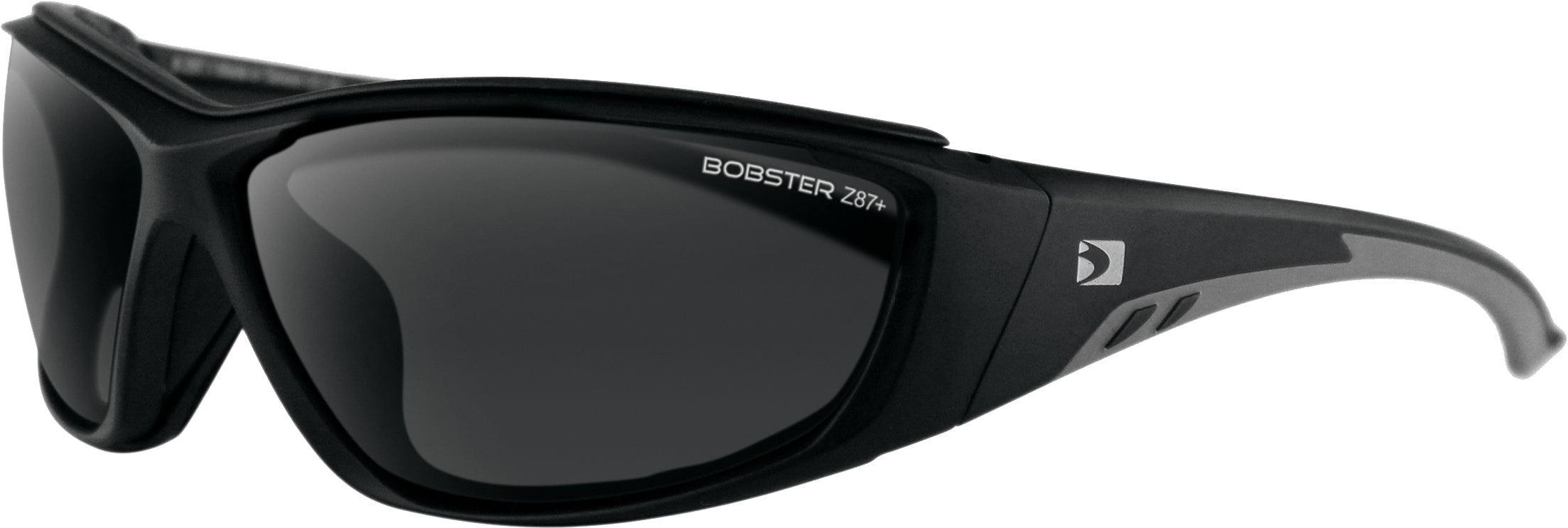Bobster Rider Sunglasses W/removable Foam - Black - Harddrive Products
