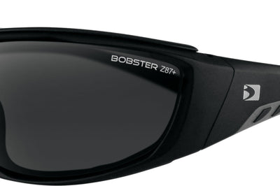 Bobster Rider Sunglasses W/removable Foam - Black - Harddrive Products