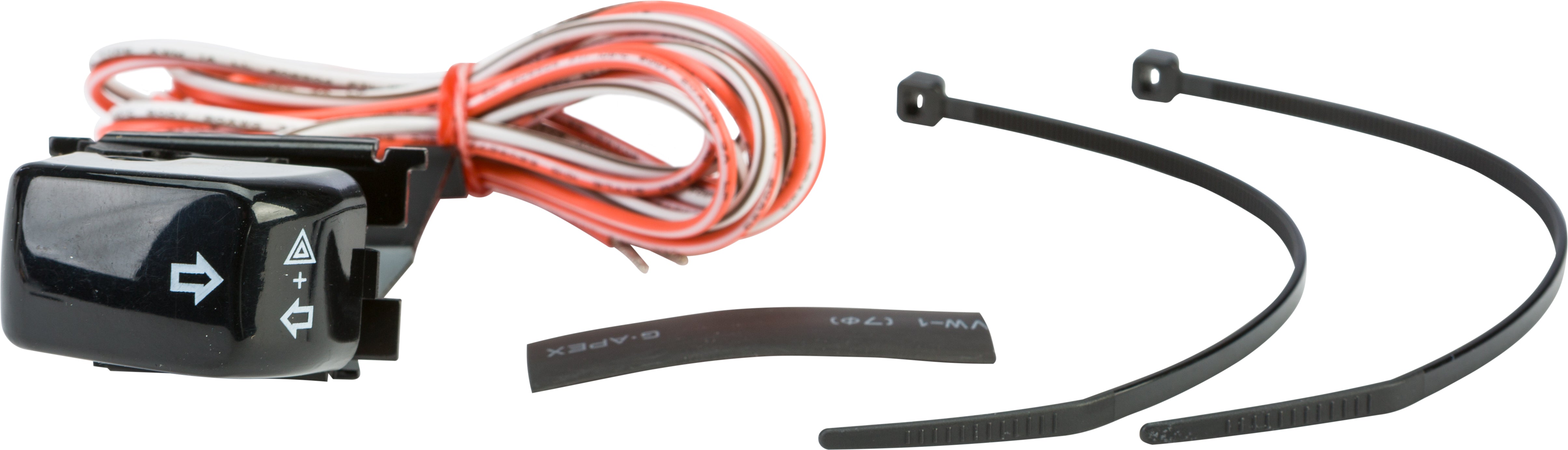 HARDDRIVE Right T/Signal Blk Wht Letters Replaces OEM 71591 96 - Electrical