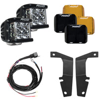 Rigid Industries 10-20 Toyota 4Runner A-Pillar Light Kit (Includes D-SS Flood) - Lights