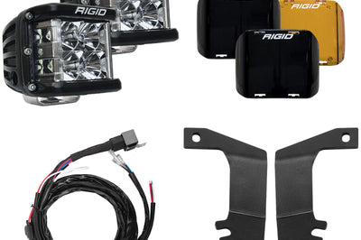 Rigid Industries 10-20 Toyota 4Runner A-Pillar Light Kit (Includes D-SS Flood) - Lights