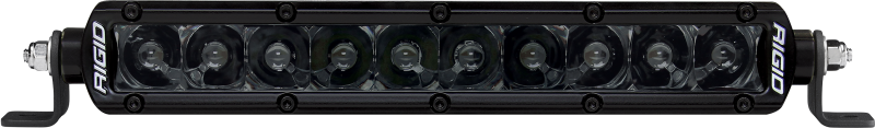 Rigid Industries 10in SR Series Spot - Midnight Edition - Lights