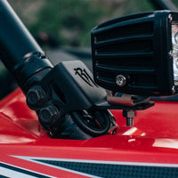 Rigid Industries 2014-2015 Polaris RZR XP1000 Single A Pillar D/DXL/SR-M/SR-Q-Series Mount Bracket - Lights