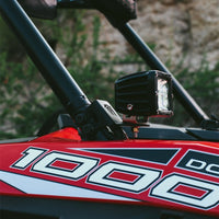 Rigid Industries 2014-2015 Polaris RZR XP1000 Single A Pillar D/DXL/SR-M/SR-Q-Series Mount Bracket - Lights