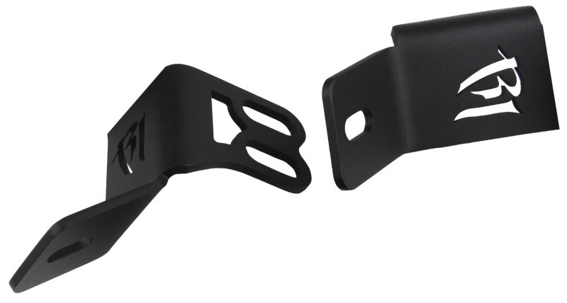 Rigid Industries 2014-2015 Polaris RZR XP1000 Single A Pillar D/DXL/SR-M/SR-Q-Series Mount Bracket - Lights