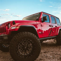 Rigid Industries 2018 Jeep JL - A-Pillar Mount Kit - Mounts Set of D / D-SS / SR-M / Ignite Series - Lights