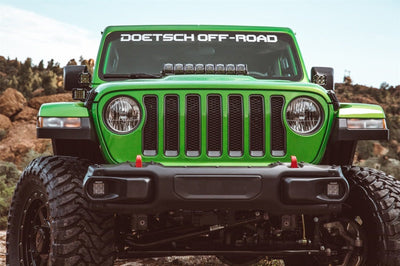 Rigid Industries 2018 Jeep JL - Hood Mount Kit - Mounts 20in Adapt Series - Lights