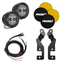 Rigid Industries 2021 Ford Bronco A-Pillar Light Mount Kit (Incl. 4In 360-Series Drive) - Lights