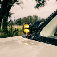 Rigid Industries 2021 Ford Bronco A-Pillar Light Mount Kit (Incl. 4In 360-Series Drive) - Lights