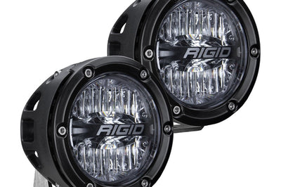 Rigid Industries 2021 Ford Bronco A-Pillar Light Mount Kit (Incl. 4In 360-Series Drive) - Lights