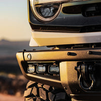 Rigid Industries 2021+ Ford Mod Bumper Triple SR-M Fog Light Kit - Lights