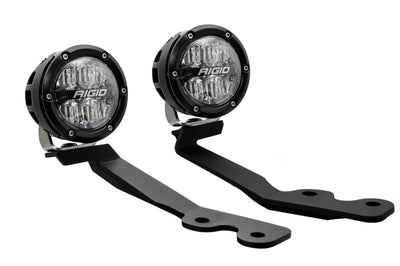 Rigid Industries 2022+ Toyota Tundra A-Pillar Light Kit (4in 360-Series) - Lights