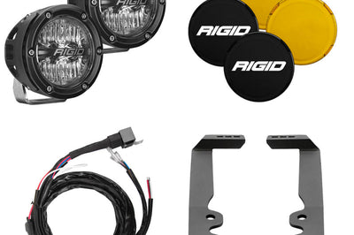 Rigid Industries 2022+ Toyota Tundra A-Pillar Light Kit (4in 360-Series) - Lights