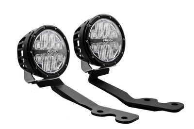 Rigid Industries 2022+ Toyota Tundra A-Pillar Light Kit (6in 360-Series) - Lights