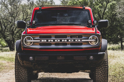 Rigid Industries 21+ Ford Bronco(Excl. 1st Edition) 360-Series PRO SAE Fog Light Kit - White - Lights