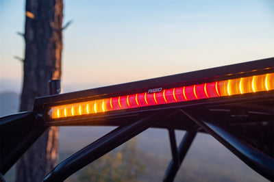 Rigid Industries 28in Chase Light Bar Universal - Rear Facing 27 Mode 5 Color LED - Lights