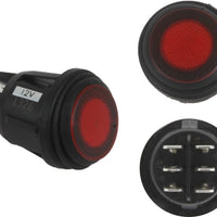Rigid Industries 3 Position Cherry Rocket Switch - Lights