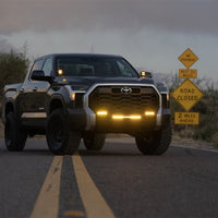 Rigid Industries 360-Series 4in Fog w/ Amber PRO Lens - White (Pair) - Lights