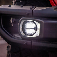 Rigid Industries 360-Series 4in LED SAE J583 Fog Light - White (Pair) - Lights