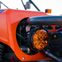 Rigid Industries 360-Series 6in SAE Fog w/ Amber PRO Lens - White (Pair) - Lights