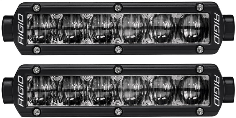 Rigid Industries 6in SR-Series - Fog - White - Lights