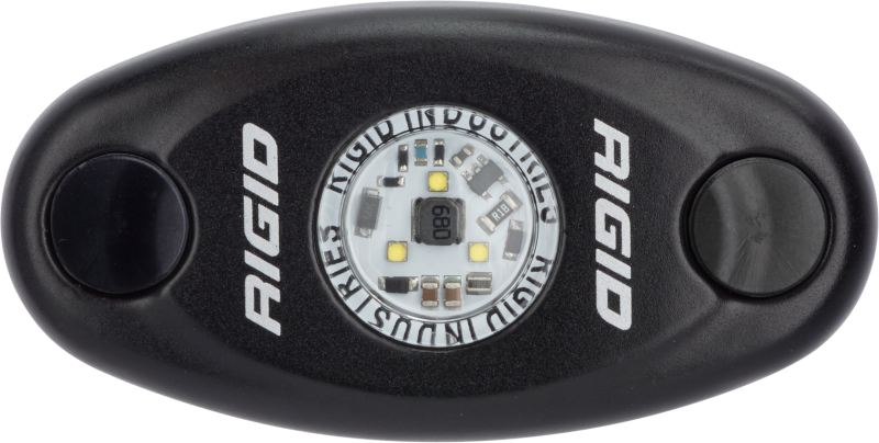 Rigid Industries A-Series Light - Black - High Strength - Cool White - Lights
