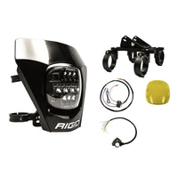 Rigid Industries Adapt XE LED Moto Kit - Black - Lights