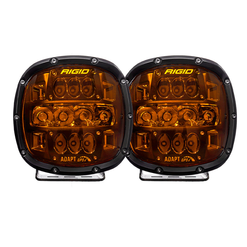 Rigid Industries Adapt XP w/ Amber PRO Lens (Pair) - Lights