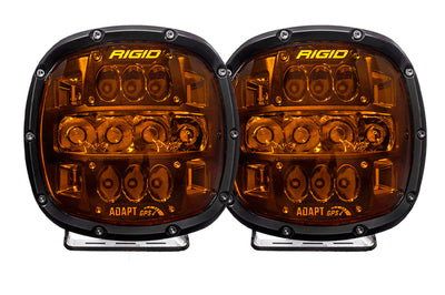 Rigid Industries Adapt XP w/ Amber PRO Lens (Pair) - Lights