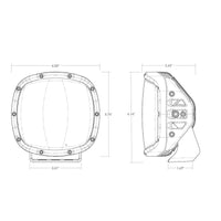 Rigid Industries Adapt XP Xtreme Powersports LED Light (Single) - Lights