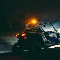 Rigid Industries Chase Tail Light Kit w/ Mounting Bracket - Amber - Lights