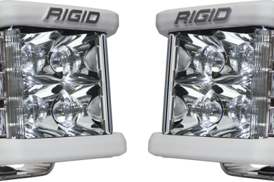 Rigid Industries D-SS - Spot - Set of 2 - White Housing - Lights