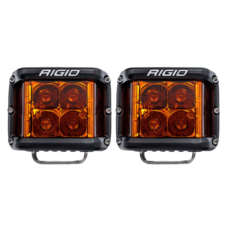 Rigid Industries D-SS Spot w/ Amber PRO Lens (Pair) - Lights
