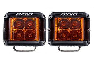 Rigid Industries D-SS Spot w/ Amber PRO Lens (Pair) - Lights