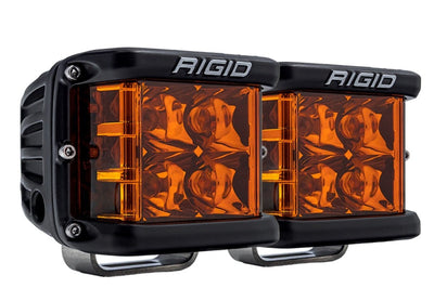 Rigid Industries D-SS Spot w/ Amber PRO Lens (Pair) - Lights