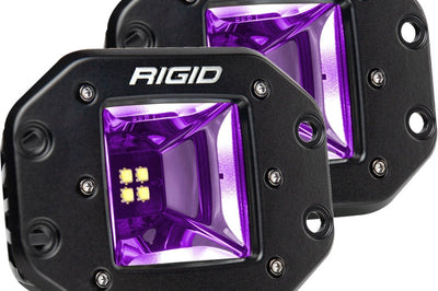 Rigid Industries Radiance+ Scene RGBW Flush Mount - Pair - Lights