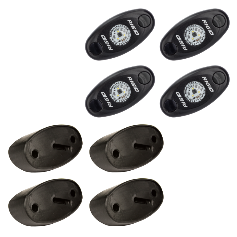 Rigid Industries Rock Light Kit- Blue (4 lights) - Lights