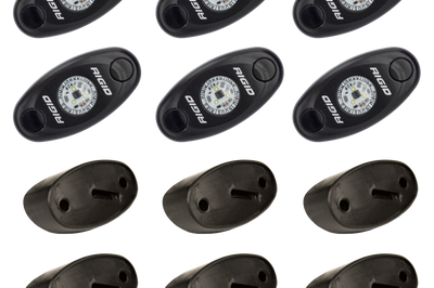 Rigid Industries Rock Light Kit- Cool White (6 lights) - Lights