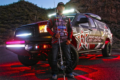 Rigid Industries Rock Light Kit- Red (4 lights) - Lights