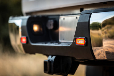 Rigid Industries SR-L Series Surface Mount LED Spreader Pair w/ Amber Halo - Universal - Lights