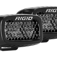 Rigid Industries SR-M Series PRO Midnight Edition - Spot - Diffused - Pair - Lights