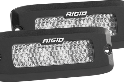 Rigid Industries SRQ - 60 Deg. Lens - White - Flush Mount - Set of 2 - Lights