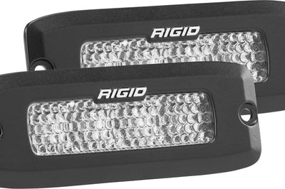 Rigid Industries SRQ - 60 Deg. Lens - White - Flush Mount - Set of 2 - Lights